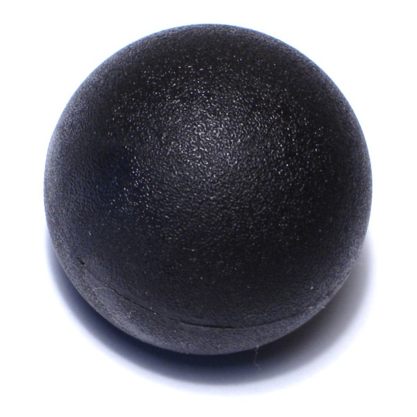 Midwest Fastener 8mm-1.25 x 40mm Black Plastic Coarse Thread Ball Knobs 4PK 78186